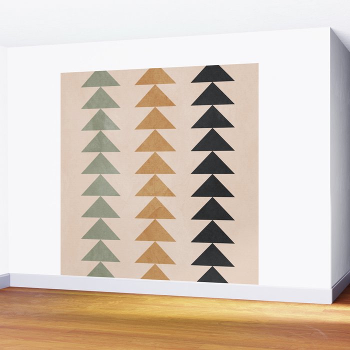 Minimal Geometric 32 Wall Mural Gallery Image 2
