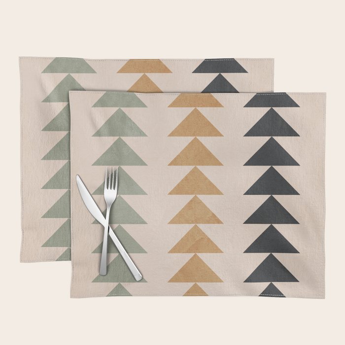 Minimal Geometric 32 Placemat Gallery Image 1