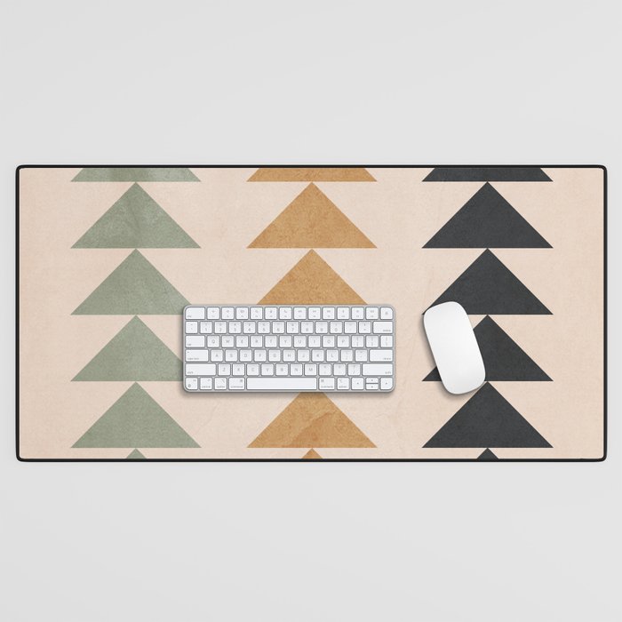 Minimal Geometric 32 Desk Mat Gallery Image 1
