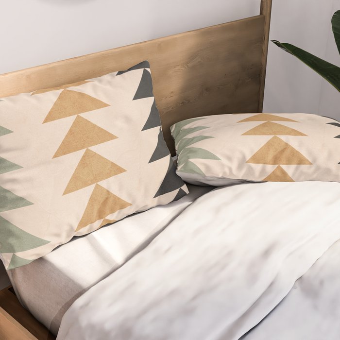Minimal Geometric 32 Pillow Sham Gallery Image 2