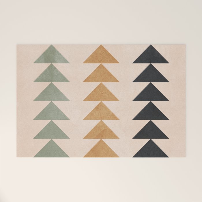 Minimal Geometric 32 Welcome Mat Gallery Image 1