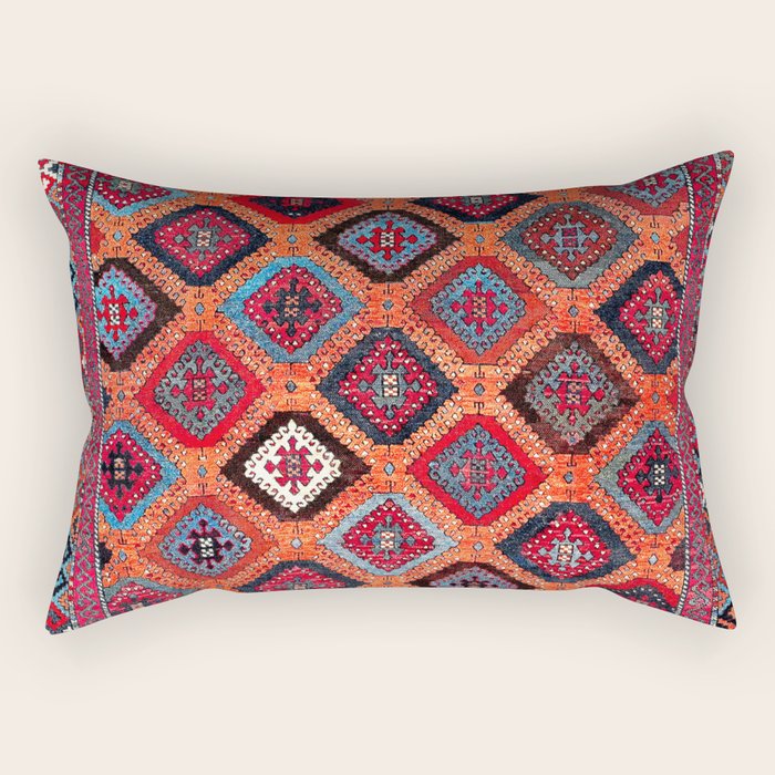 Sarkisla Sivas Kurdish Anatolian Rug Rectangular Pillow Gallery Image 2