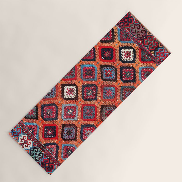 Sarkisla Sivas Kurdish Anatolian Rug Yoga Mat Gallery Image 1