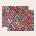 Sarkisla Sivas Kurdish Anatolian Rug Placemat Gallery Image 1