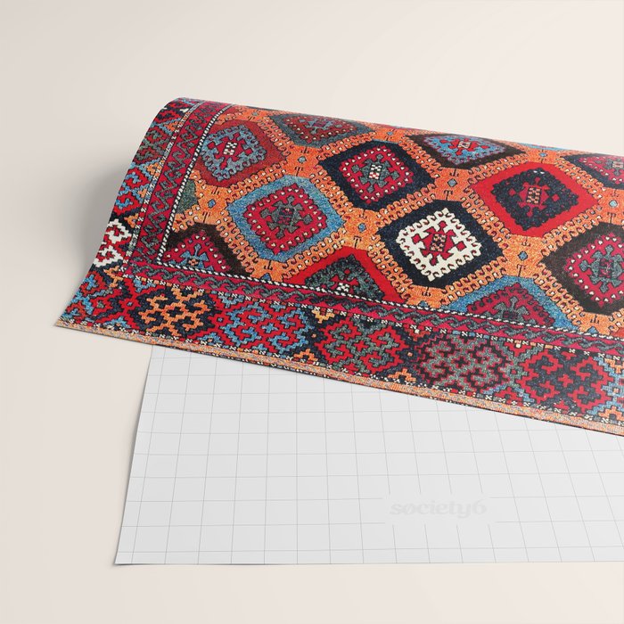 Sarkisla Sivas Kurdish Anatolian Rug Wrapping Paper Gallery Image 2