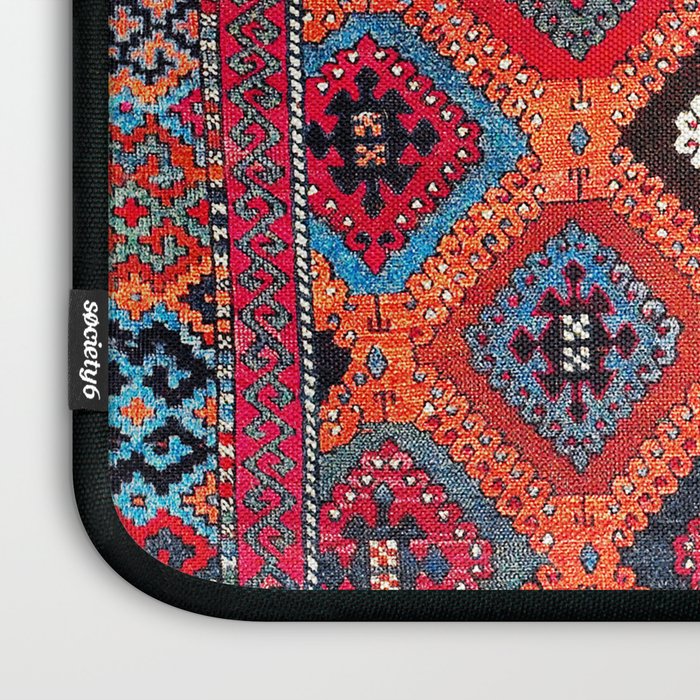 Sarkisla Sivas Kurdish Anatolian Rug Laptop Sleeve Gallery Image 3