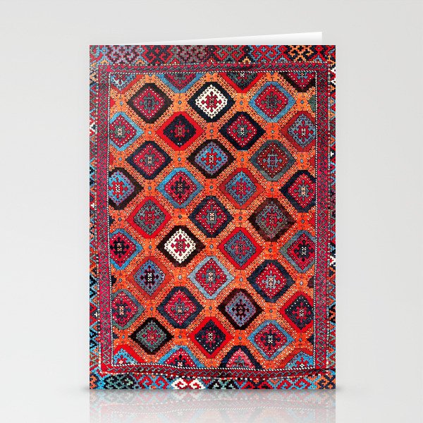 Sarkisla Sivas Kurdish Anatolian Rug Stationery Card Gallery Image 1
