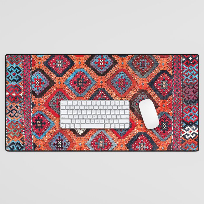 Sarkisla Sivas Kurdish Anatolian Rug Desk Mat Gallery Image 1