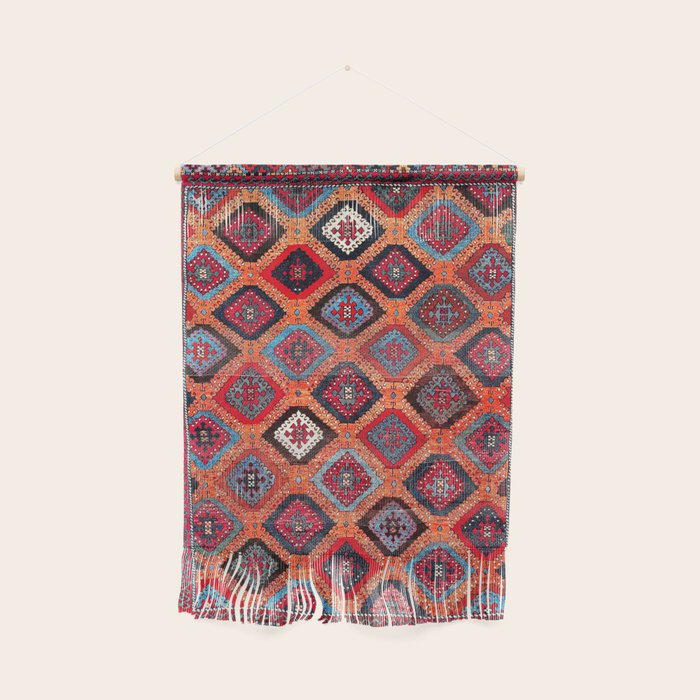 Sarkisla Sivas Kurdish Anatolian Rug Wall Hanging Gallery Image 1