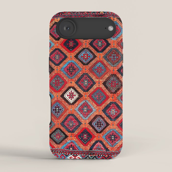 Sarkisla Sivas Kurdish Anatolian Rug iPhone Case Gallery Image 2