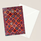 Sarkisla Sivas Kurdish Anatolian Rug Stationery Card Gallery Image 2