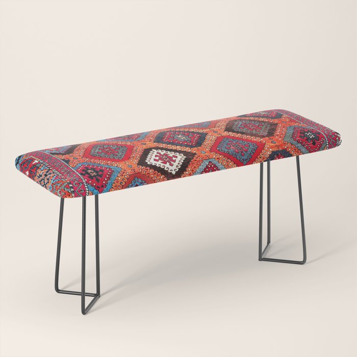 Sarkisla Sivas Kurdish Anatolian Rug Bench Gallery Image 1
