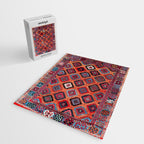 Sarkisla Sivas Kurdish Anatolian Rug Jigsaw Puzzle Gallery Image 2