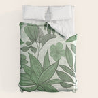 Southern Greenery Botanical Comforter Gallery Image 6