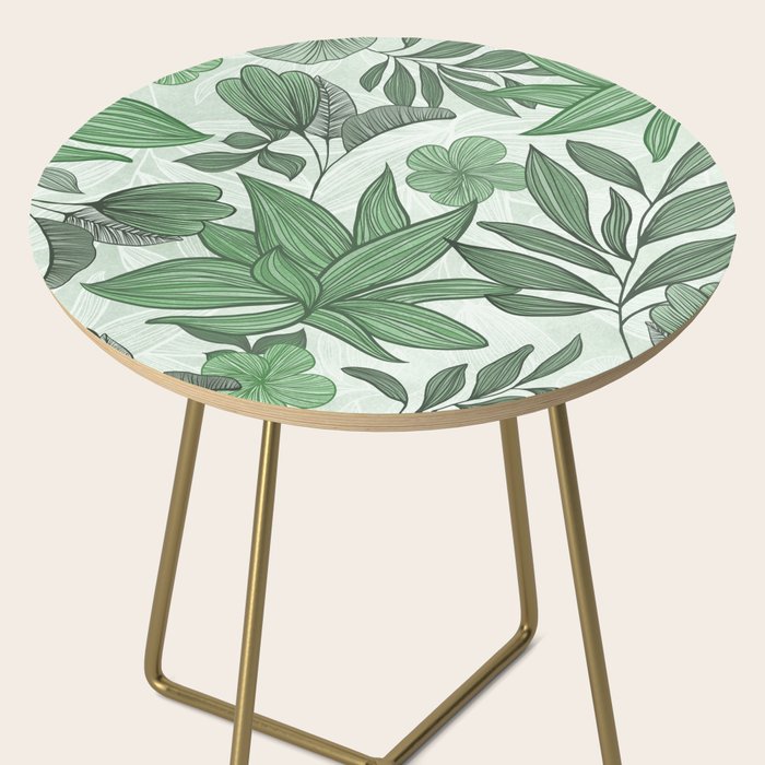 Southern Greenery Botanical Side Table Gallery Image 2