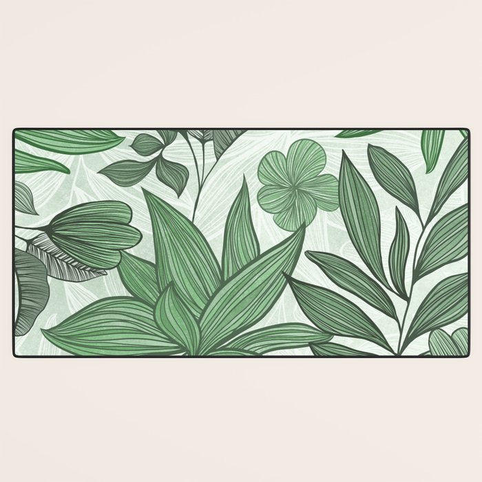 Southern Greenery Botanical Desk Mat Gallery Image 3