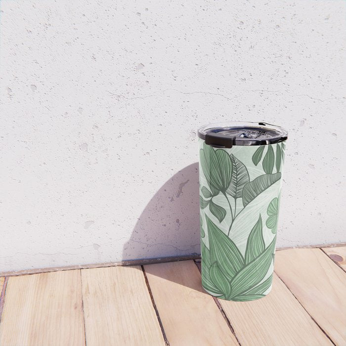 Southern Greenery Botanical Travel Mug Gallery Image 4