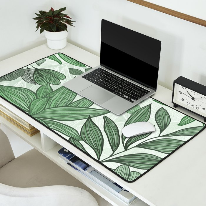 Southern Greenery Botanical Desk Mat Gallery Image 2