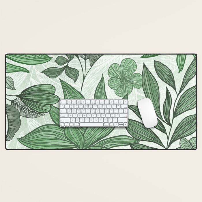 Southern Greenery Botanical Desk Mat Gallery Image 1
