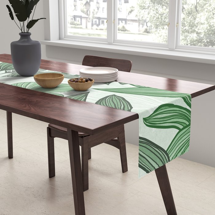 Southern Greenery Botanical Table Runner Gallery Image 2