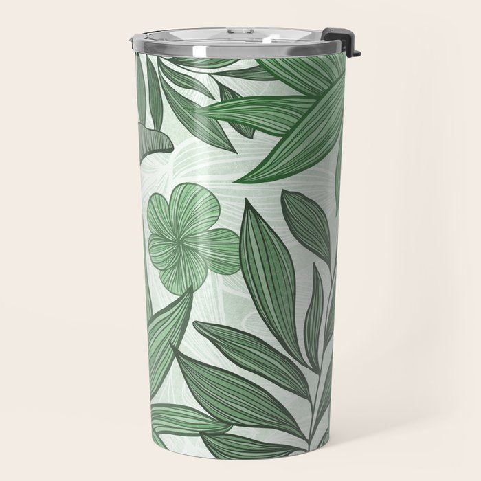Southern Greenery Botanical Travel Mug Gallery Image 2