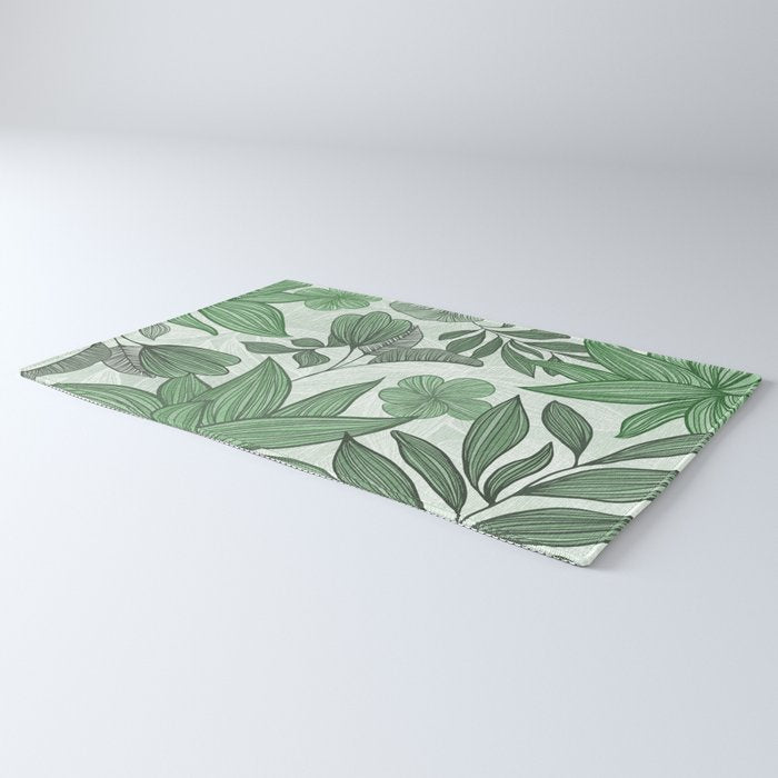 Southern Greenery Botanical Rug Gallery Image 3