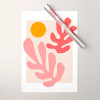 Henri Matisse - Leaves - Blush Wrapping Paper Gallery Image 1