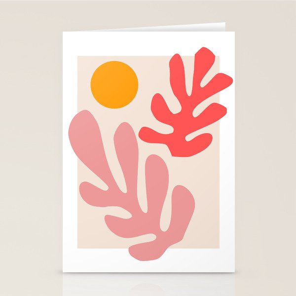 Henri Matisse - Leaves - Blush Stationery Card Gallery Image 2