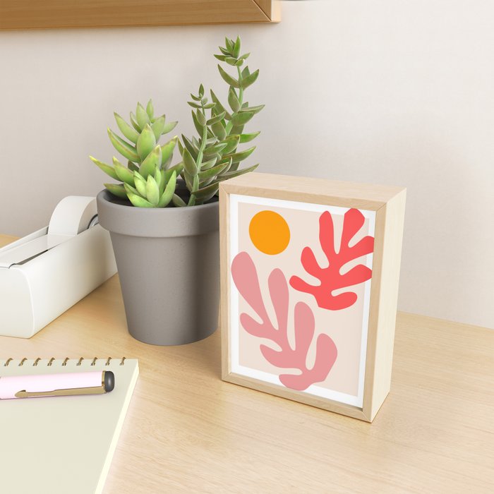Henri Matisse - Leaves - Blush Mini Art Print Gallery Image 2