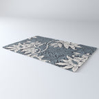 William Morris Tulip and Willow Navy Blue Rug Gallery Image 3
