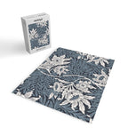 William Morris Tulip and Willow Navy Blue Jigsaw Puzzle Gallery Image 2