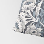 William Morris Tulip and Willow Navy Blue Pillow Sham Gallery Image 4