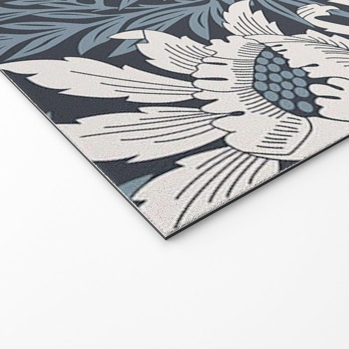 William Morris Tulip and Willow Navy Blue Welcome Mat Gallery Image 2