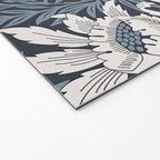William Morris Tulip and Willow Navy Blue Welcome Mat Gallery Image 2