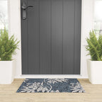 William Morris Tulip and Willow Navy Blue Welcome Mat Gallery Image 3