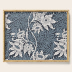 William Morris Tulip and Willow Navy Blue Serving Tray Gallery Image 1