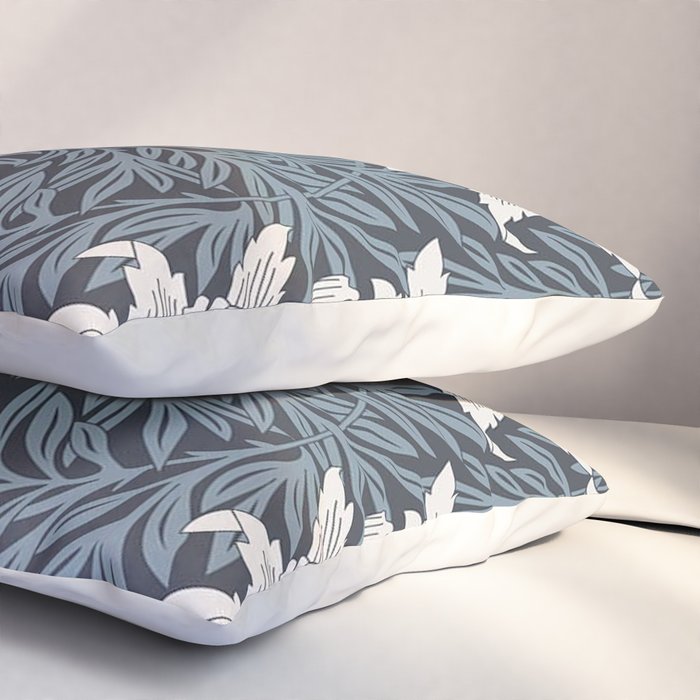 William Morris Tulip and Willow Navy Blue Pillow Sham Gallery Image 3