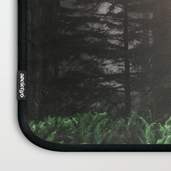 Pacific Northwest Forest Fog Adventures Laptop Sleeve Gallery Image 3