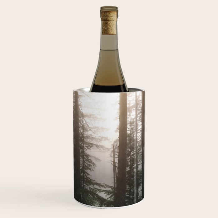 Pacific Northwest Forest Fog Adventures Wine Chiller Gallery Image 1