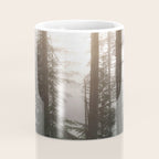 Pacific Northwest Forest Fog Adventures Coffee Mug Gallery Image 4
