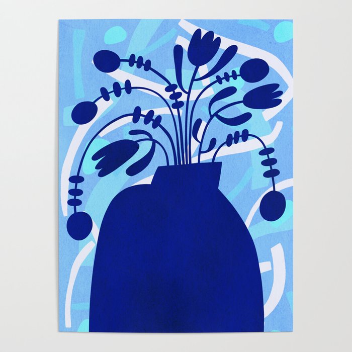 Blossom15-blue Poster Gallery Image 4