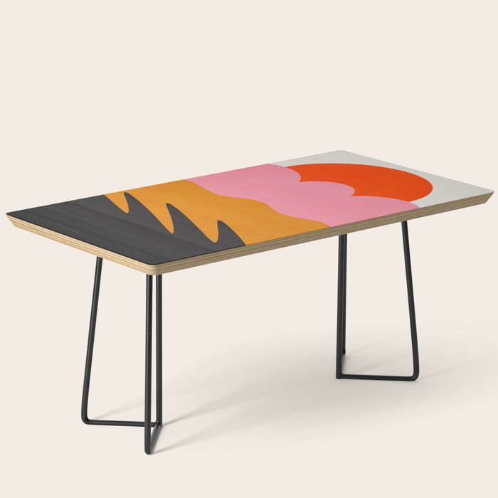 Landscape 02: Mid Century Abstraction Coffee Table Gallery Image 1