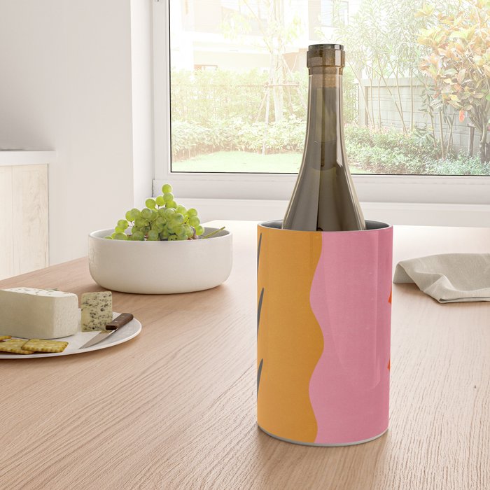 Landscape 02: Mid Century Abstraction Wine Chiller Gallery Image 4