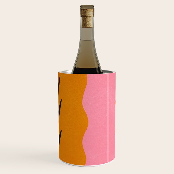 Landscape 02: Mid Century Abstraction Wine Chiller Gallery Image 1