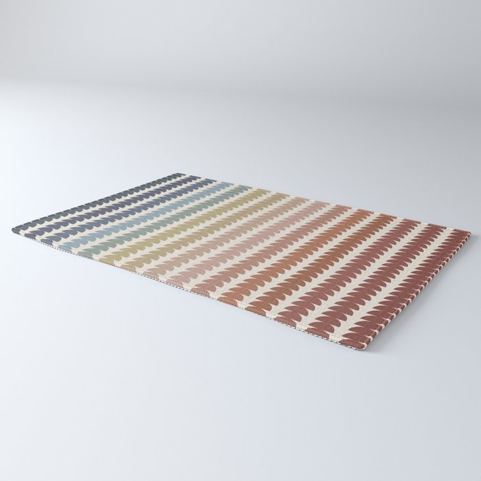 Maude Pattern- Vintage Multicolor Rug Gallery Image 3