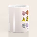 Rainbow Seashells Coffee Mug Gallery Image 4