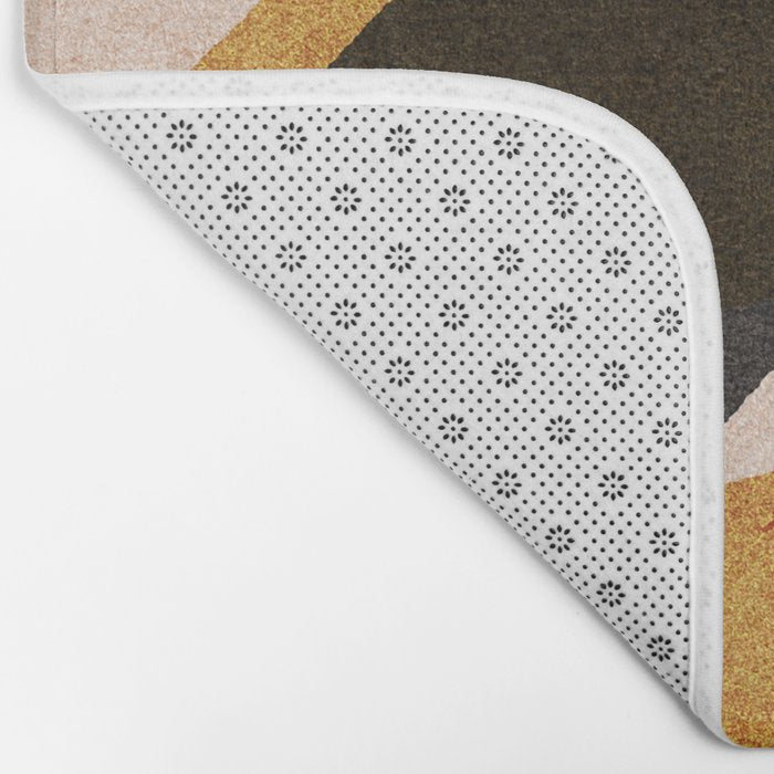 ABSTRACT ALPHABET / Script U Bath Mat Gallery Image 2