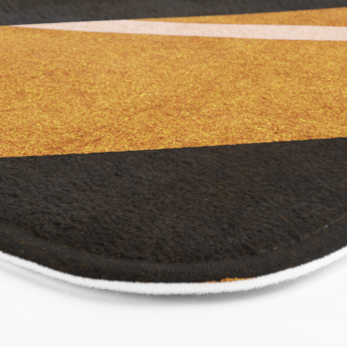 ABSTRACT ALPHABET / Script U Bath Mat Gallery Image 3