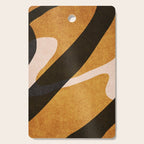 ABSTRACT ALPHABET / Script U Cutting Board Gallery Image 1