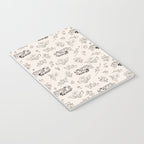 Tiger and Flower Line Art Notebook Gallery Image 3